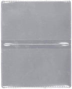 StoreSMART - Metallic Silver Folding Business Card Holders - 250 Pack - Polypropylene Plastic (RPP2915MS-250) - Image 2