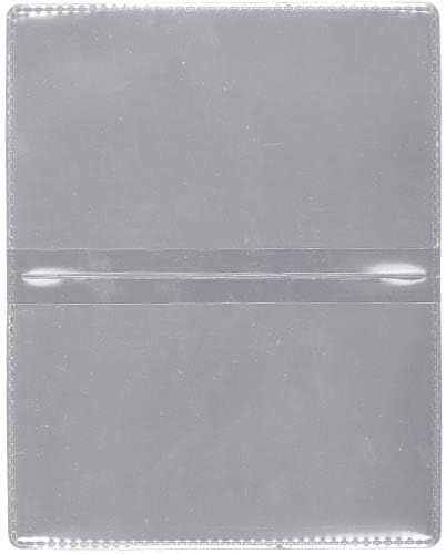 StoreSMART - Metallic Silver Folding Business Card Holders - 250 Pack - Polypropylene Plastic (RPP2915MS-250) - Image 2