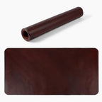 Havee Cabana Leather Desk Mat - Genuine Leather Handmade in Colombia - 32" x 16" - Brown by HaveeLeather