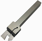 1/2" 3/8" Indexable Lathe Grooving Parting Holder with 10 Pieces GTN- SP200 Heavy Duty Nickel Plated ZQ1212R02 Right -Hand Cut Off Tool Carbide Inserts (3/8" ZQ1010R02 with 10pcs Inserts) - Image 5