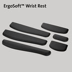 Kensington ErgoSoft Wrist Rest, Black (K52803WW), Memory Foam, Rubber, for Slim Mouse (Pack of 2) - Image 6