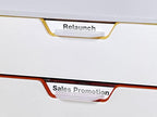 Durable Varicolor Drawer Organizer, 4 Color Coded Drawers, White - Image 4