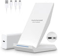 Wireless Phone Charger Stand for iPhone Samsung with 30W PD Adapter by NANAMI