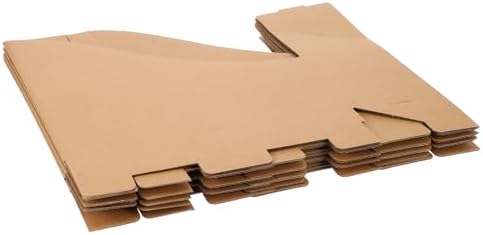 20 Pack Cardboard Magazine File Holders, Sturdy Book Bins for Classroom Library, 10.6'' ×10.2'' ×3.5'' Inch Vertical File Folder Box - Image 5