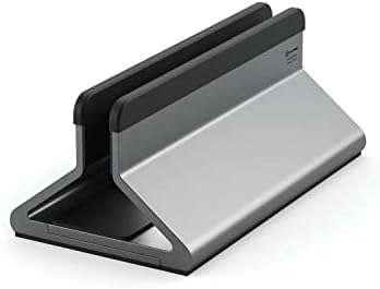 ALOGIC Bolt Adjustable Laptop Vertical Stand Crafted with Superior Aluminium & Silicon Pads, Interchangeable Width Size, Compatible with Latest laptops- MacBook, Surface, Chromebook, and Others by ALOGIC