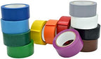 MAT Vinyl Marking Tape Rainbow Pack - 6 inch x 36 yds. 12-Rolls Assorted Colors - for Safety Floor Marking (School Gym, Restaurants, Warehouse), Dance Floor Splicing, Pinstriping Cars & Boats by MATTape