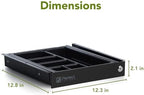 Perfect Posture Under Desk Drawer 13" x 13" Pen Organizer & Desk Storage - Image 3