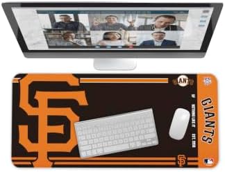 SOAR MLB Official Established Primary Logo Wordmark Home Office Desk Pad Mouse Pad Mat 35" x 16" (San Francisco Giants, San Francisco Giants) by OuterstuffFIFAWorldCup