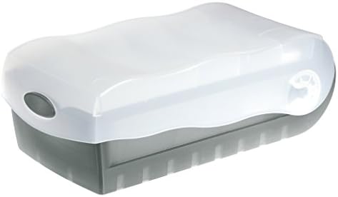 HAN 998-693, CROCO Flashcard Index Box. For learning vocabulary in an ingeniously simple way, A8, translucent grey - Image 3