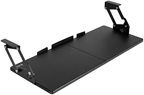 VIVO Black Under Desk 27 x 11 in Adjustable Keyboard Tray, MOUNT-KB08S by VIVO