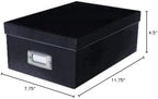 Pioneer Photo Albums Photo Storage Box, Black | Pack of 2 - Image 3