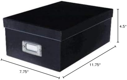 Pioneer Photo Albums Photo Storage Box,Black,(Pack of 6) - Image 3