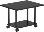 Asgolion Printer Table, 2-Tier Under Desk Printer Stand, Printer Cart by Asgolion