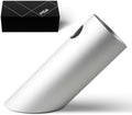 Gift Boxed Modern Art Pen Holder, 45° Angled Desk Sculpture with Minimalist Design, Pencil Cup Organizer, Elegant Gift for Professionals & Graduates by WHITEDESIGN