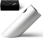 Gift Boxed Modern Art Pen Holder, 45° Angled Desk Sculpture with Minimalist Design, Pencil Cup Organizer, Elegant Gift for Professionals & Graduates by WHITEDESIGN