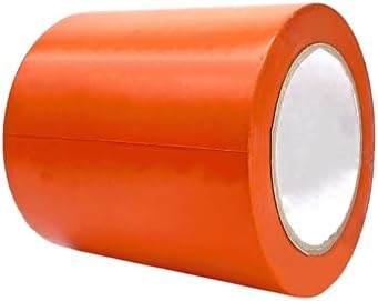 MAT Vinyl Marking Tape Orange - 5 inch x 36 yds. for Safety Floor Marking (School Gym, Restaurants, Warehouse), Dance Floor Splicing, Pinstriping Cars & Boats by MATTape