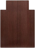 Anji Mountain 48" x 36" Bamboo Office Chair Mat for Carpet & Hardwood Floor - Image 2