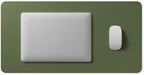Jotsome Leather Desk Pad Mat, Non-Slip Desk Blotter Pad (Green, 24" X 14") - Image 2