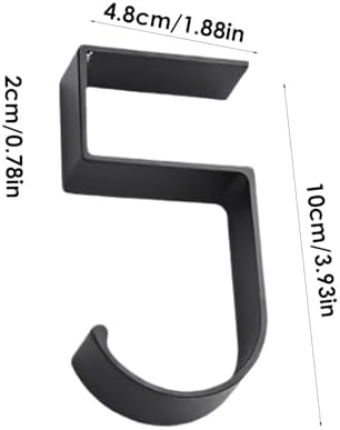 Coat Rack with Hooks Wallet Table - Metal Headphone Clamp,Aluminum Alloy Under Desk Shelf Headphone Holder - Image 5