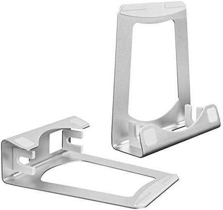 Mount-It! Vertical Laptop Stand for Desk, 2-in-1 Aluminum Laptop Holder & Angled Riser for 11–15 Inch Laptops, Space-Saving Laptop Dock for External Monitor Setup, Silver - Image 2
