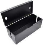 15 Inch Bamboo Large Cable Management Box, Black Cord Organizer - Image 7