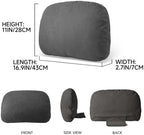 Lumbar Pillow for Car, 2 Pack Lower Back Support (Black) - Image 3
