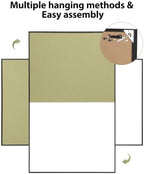 ARCOBIS Cork Board White Board Combo for Wall - Image 5
