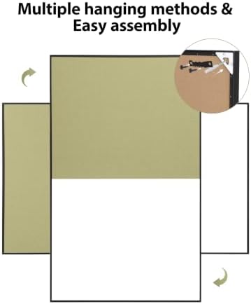 ARCOBIS Cork Board White Board Combo for Wall - Image 5