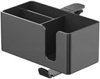 4 in 1 Desk Cup Holder,Desktop Unit Clamp on with Headphone Hanger and Storage Space, Black by Unknown