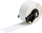 Brady PTL-42-483 TLS 2200 and TLS PC Link 1" Width x 50' Height, B-483 Ultra Aggressive Polyester, Gloss Finish White BradyBondz Label by BradyCorp