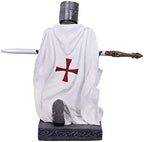 Nemesis Now Knight's Oath Pen Holder, Whilte, 16.8cm, White - Image 3