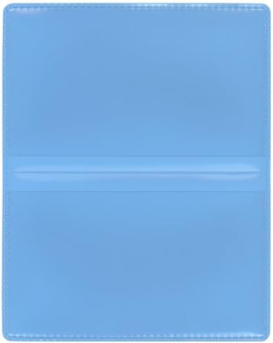 StoreSMART - Powder Blue Folding Business Card Holders - 25 Pack - Polypropylene Plastic (RPP2915PB-25) - Image 2