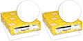 Neenah Paper Exact Index Card Stock, 94 Bright, 110 lb Index Weight, 8.5 x 11, White, 250/Pack (Pack of 2) by Unknown