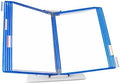 Tarifold Desktop Reference Display System, 10 Pockets, Expandable, Blue by TARIFOLD