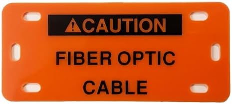 Professional Fiber Optic ID Solutions: Ultra-Durable PA6 Markers & High-Resistant UV-Cured Label Packs (Fiber Optic Cable Markers (48 PCS)) by 5erLinkTechnology