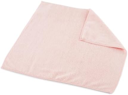 COASTWIDE Professional Microfiber Cloths, 16x16 Inch, Pink, 144/Pack by CoastwideProfessional