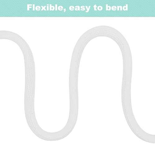 Split Wire Loom 1 Inch 50ft, Braided Cable Sleeve for Cable Management, Cord Protector for Pets, TV, Desk & Automotive，White - Image 6