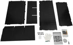 48 Slot Mail Sorter Organizer, Wood Literature Organizer Student Mailbox for Classroom, Desktop File Paper Storage Rack for Office Home School - 31.5" L×12”W×37.8“H (Black, 48-Compartment) - Image 7