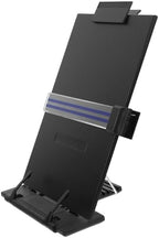 Adjustable Desktop Document Holder and Reading Book Stand with Paper Clip and Line Guide for Typing and Office Use by Unknown