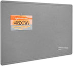 Felt Bulletin Board 48x36 inches, Decorative Pin Board for Home & Office by Lightomorrow