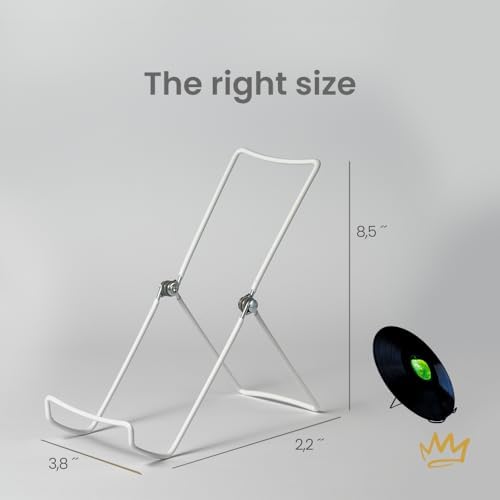 KINGDOM SOLUTIONS - 8.5" White Metal Display Stand Made in USA - 6 Pack - Image 4