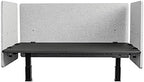 Stand Up Desk Store ReFocus Clamp-on Acoustic Desk Divider Privacy Panel that Reduces Noise and Visual Distractions (Cool Gray, 47.25" x 23.6", 23.6" x 23.6", & 23.6" x 23.6") by SStandUpDeskStore