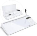 Varhomax Glass Desk Whiteboard with Calculator by Varhomax