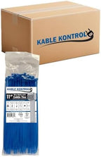 Kable Kontrol Cable Zip Ties, 11 Inch, 8500 Pcs, 50lbs Test, Blue by KABLEKONTROL%C2%AE