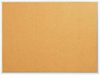 Staples Cork Bulletin Board, Aluminum Frame, 3x2 Ft, Self-Healing by Staples