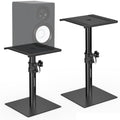 Vondynote Set of 2 Desktop Studio Monitor Speaker Stands Bookshelf Speaker Stands by Vondynote