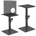 Vondynote Set of 2 Desktop Studio Monitor Speaker Stands Bookshelf Speaker Stands by Vondynote