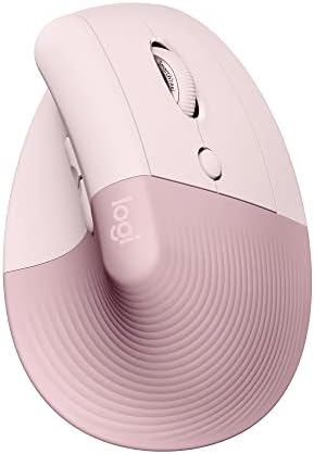 Logitech Lift Vertical Ergonomic Wireless Mouse - Rose by Unknown
