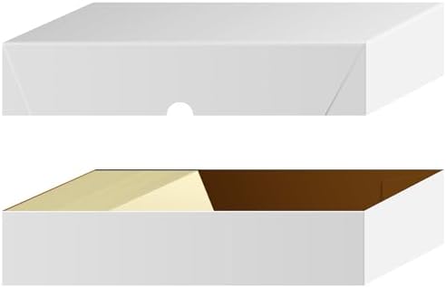 White Business Card Folding Boxes - 25 Per Pack - (10 x 3 1/2 x 2") - Image 3