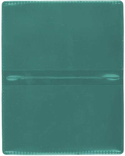 StoreSMART - Metallic Green Folding Business Card Holders - 500 Pack - Polypropylene Plastic (RPP2915MG-500) - Image 2